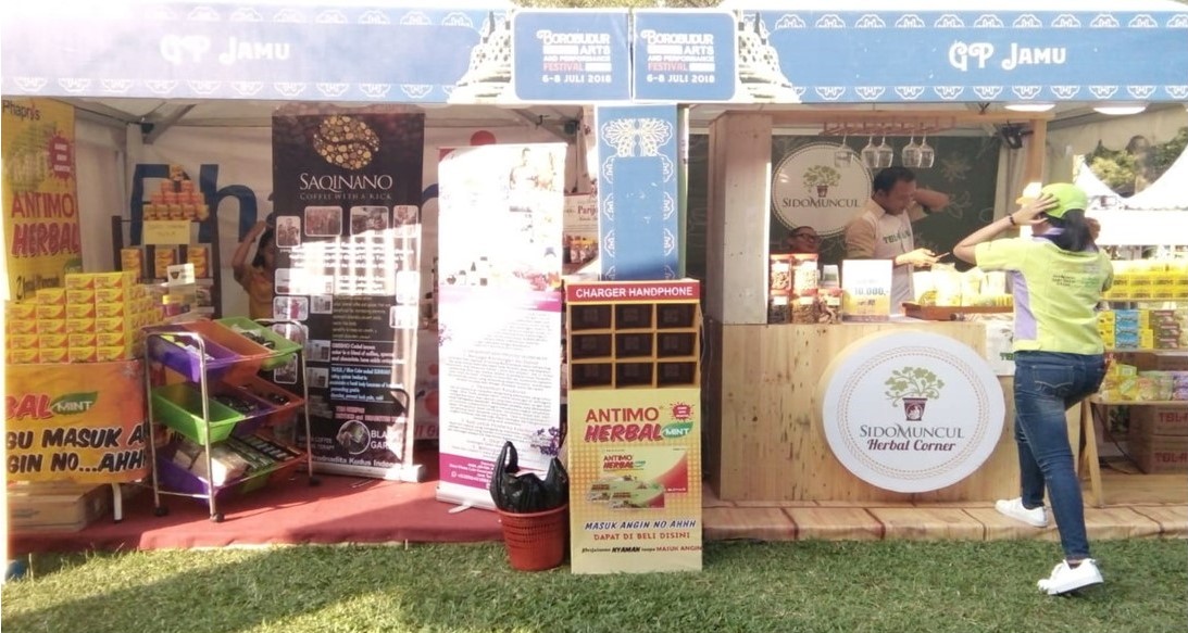 GP. Jamu Jateng Tampil di Borobudur International Arts and Performance Festival 2018